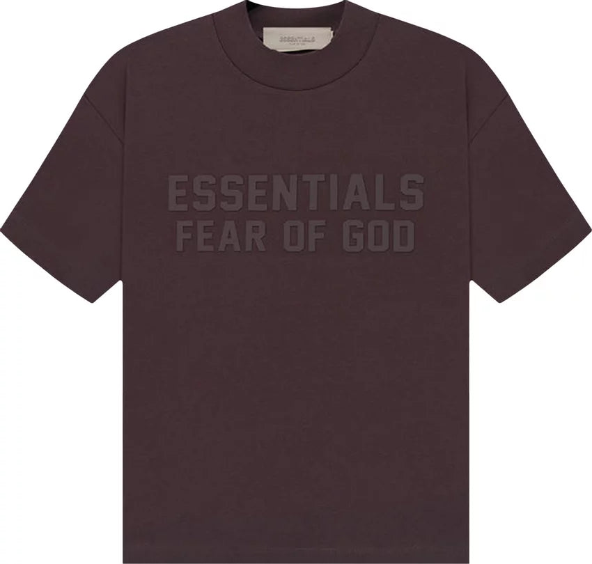 Fear of God Essentials Kids Short-Sleeve Tee 'Plum'