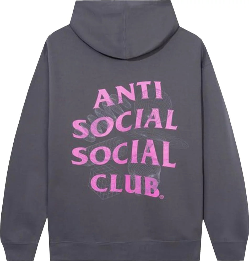Anti Social Social Club - The Shape Of Things Heather Zip Hoodie 'Grey'