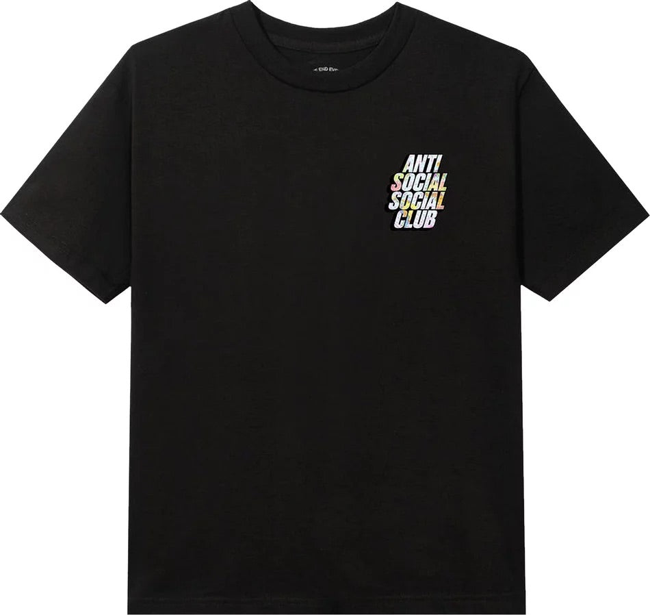 Anti Social Social Club Tee - Drop A Pin 'Black'