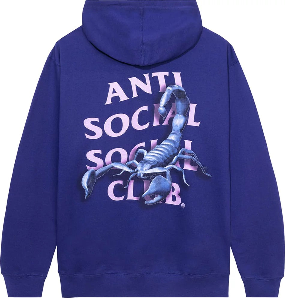 Anti Social Social Club - Moodsting Hoodie 'Purple'