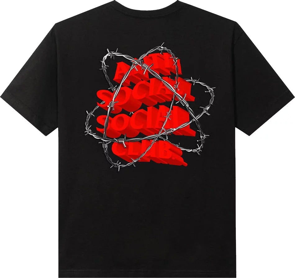 Anti Social Social Club Tee - New And Gone Tee 'Black'