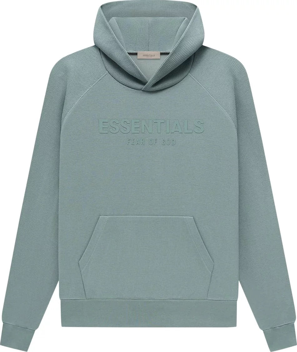 Fear of God Essentials - Waffle Raglan Hoodie Sycamore