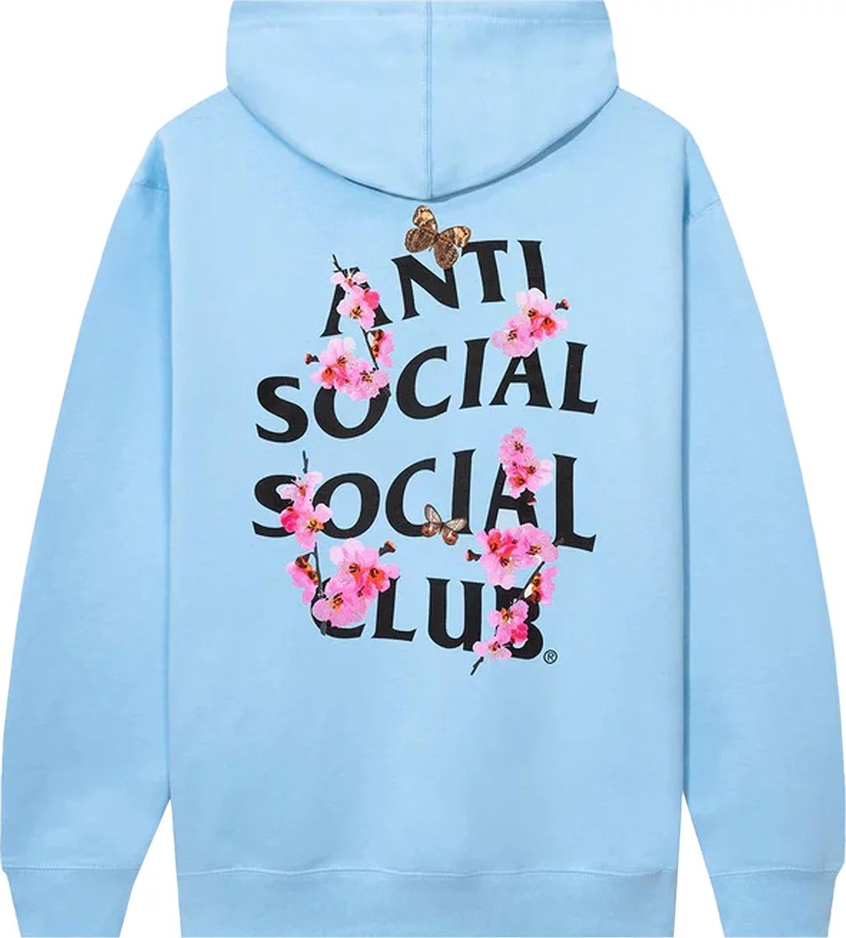 Anti Social Social Club - Kkotch Hoodie 'Blue'