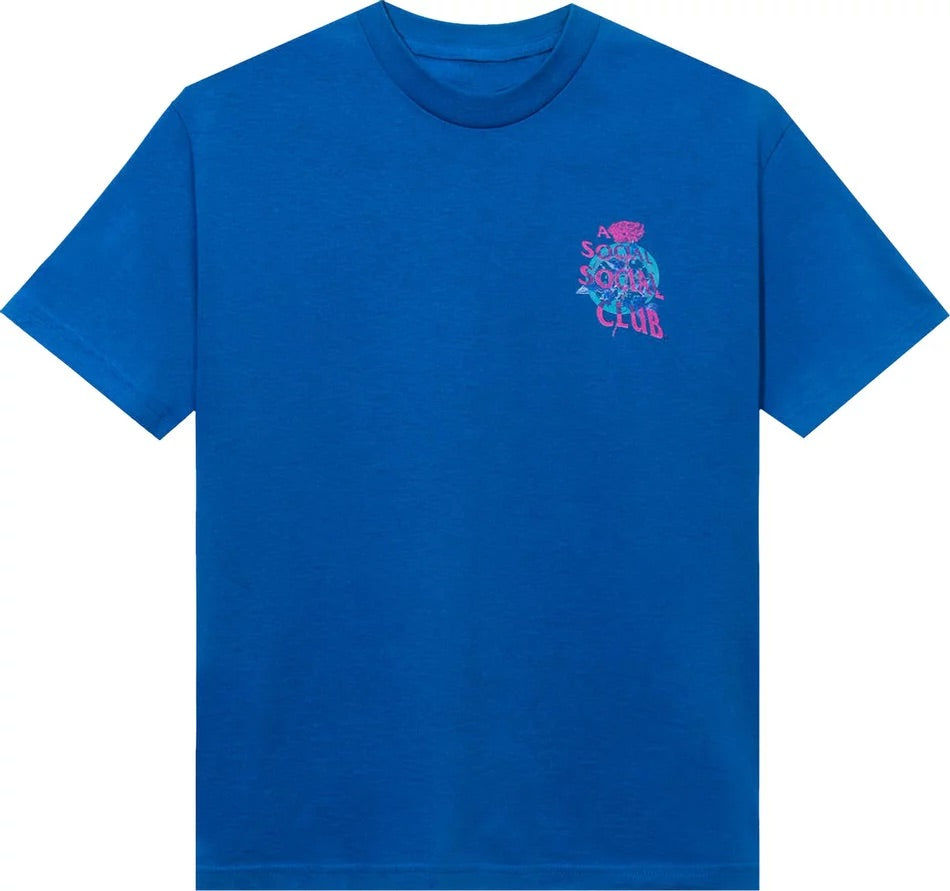Anti Social Social Club Tee - Out Of Time 'Blue'
