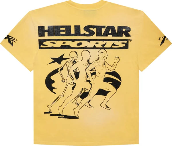 Hellstar - Marathon T-Shirt 'Yellow'