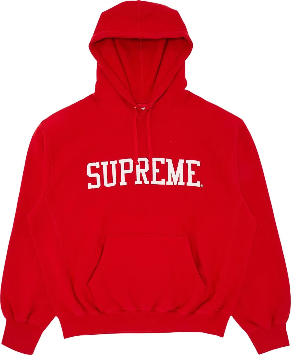 Supreme - Varsity Hooded Sweatshirt 'Red'