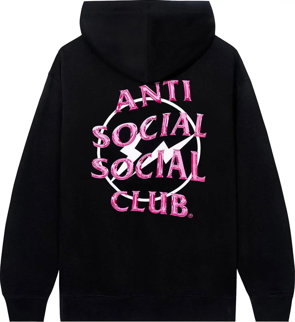 Anti Social Social Club - Fragment Precious Petals Hoodie 'Pink'