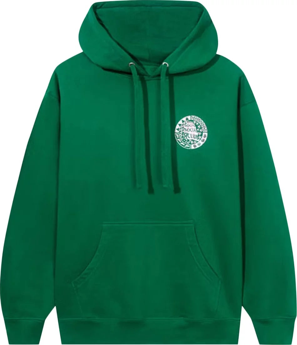 Anti Social Social Club - Level 8 Hoodie 'Green'