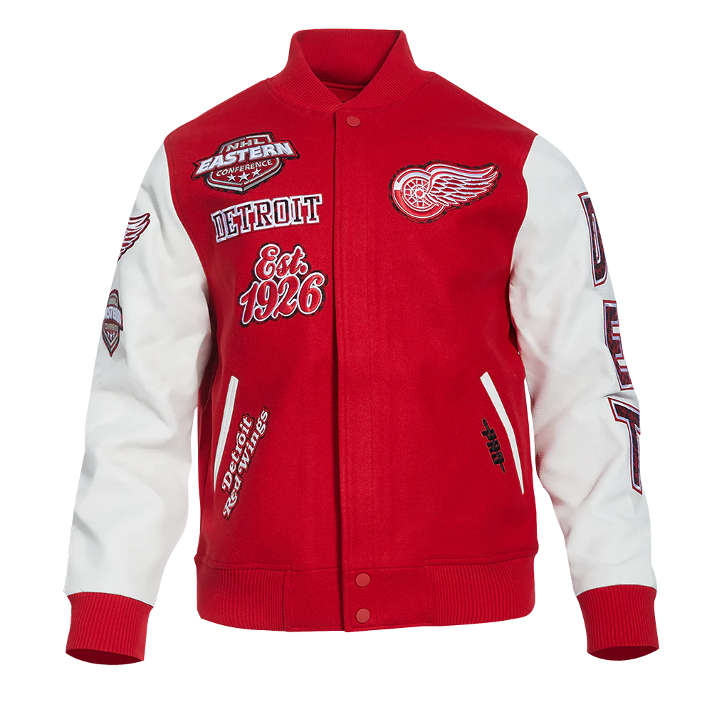 Pro Standard - Detroit Red Wings Red Varsity Jacket