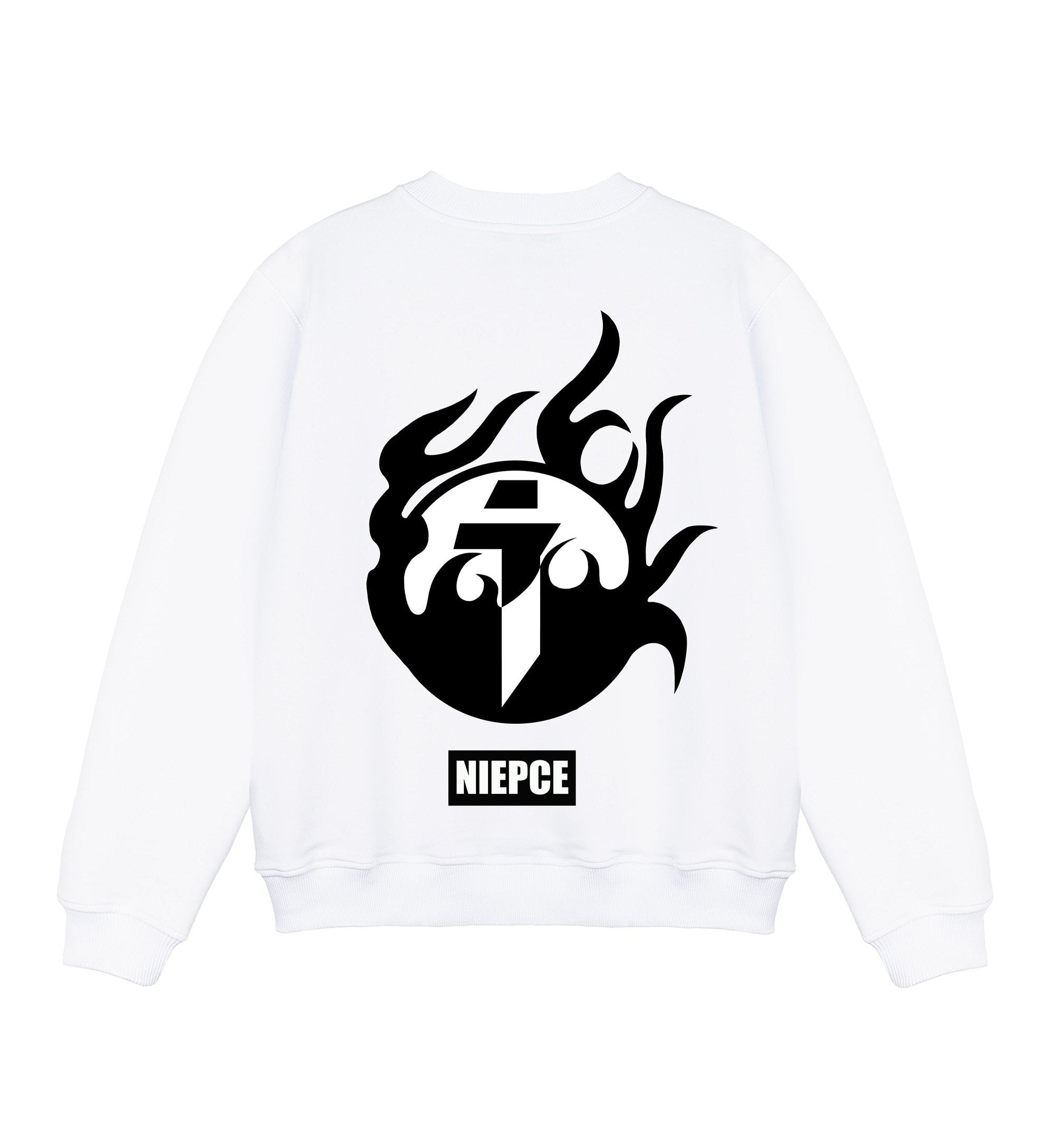 I-Tech Yin Yang Flames Crewneck