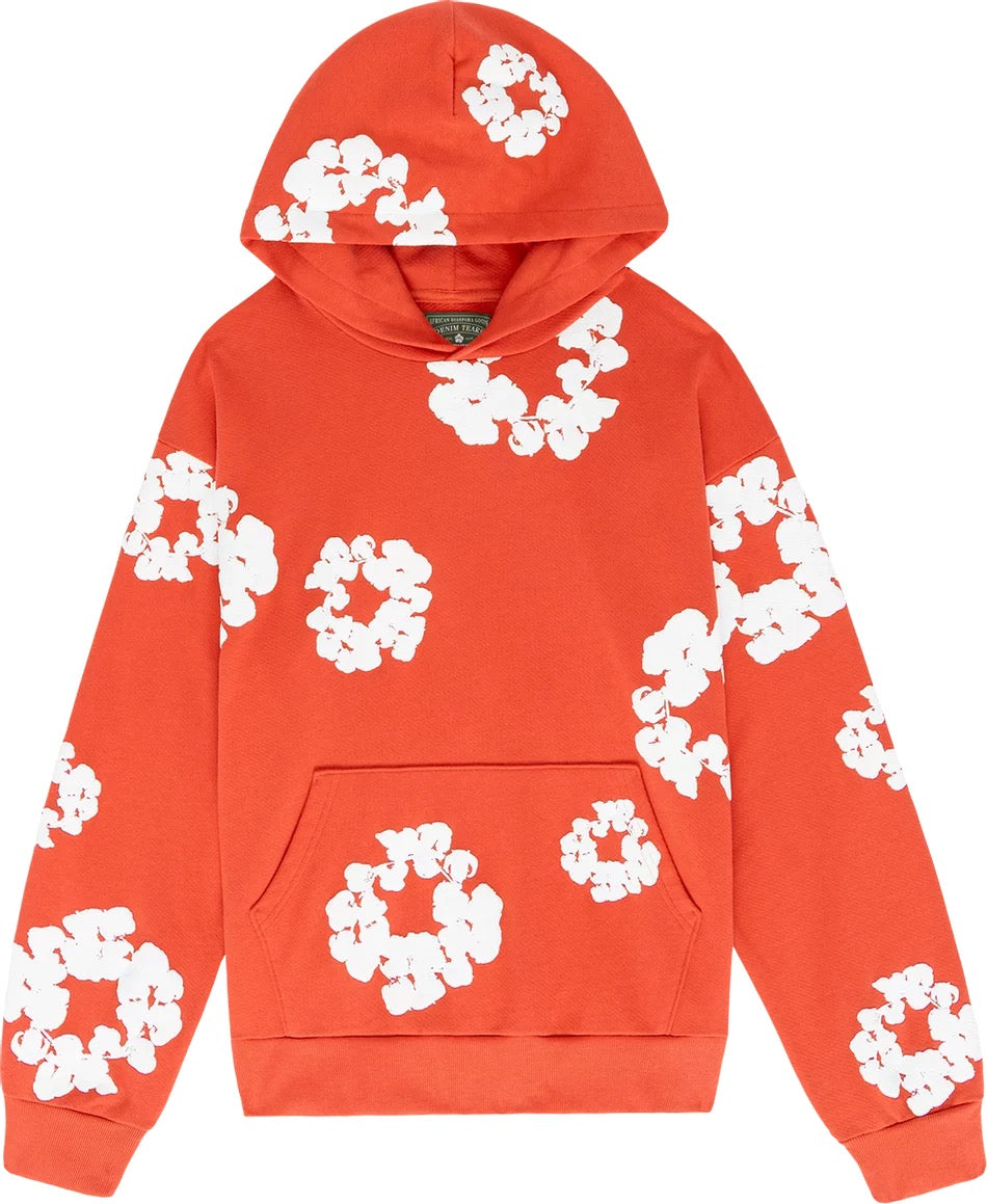 Denim Tears - The Cotton Wreath Sweatshirt 'Orange'