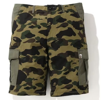 BAPE - Camo Cargo Shorts