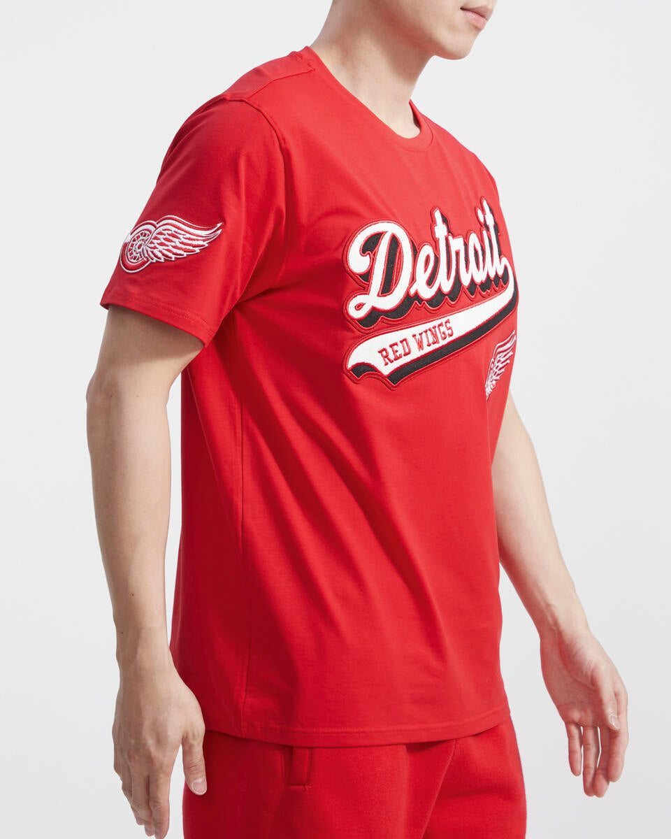 Pro Standard - Detroit Red Wings Script Tail Tee 'Red'