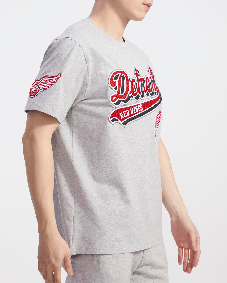 Pro Standard - Detroit Red Wings Script Tail Tee 'Grey'