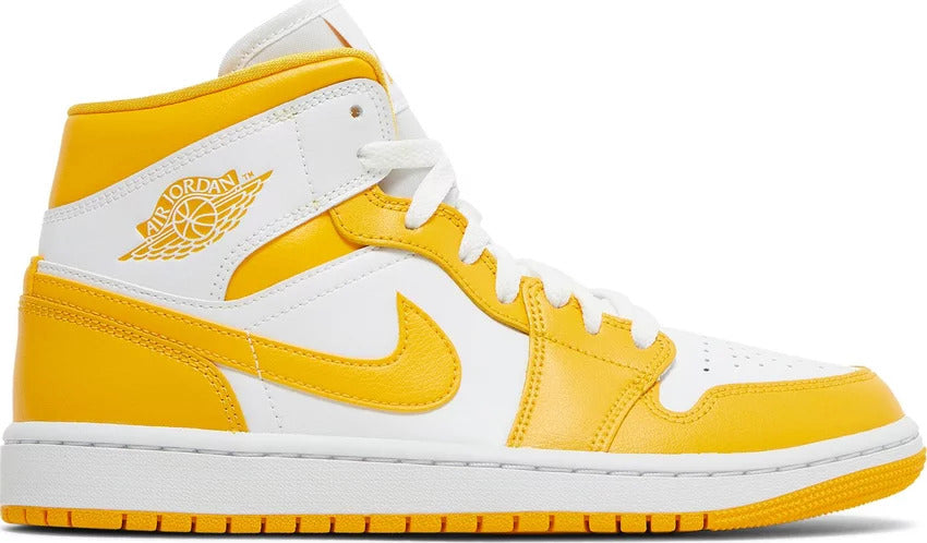Jordan 1 Mid White University Gold (W) - BQ6472-117