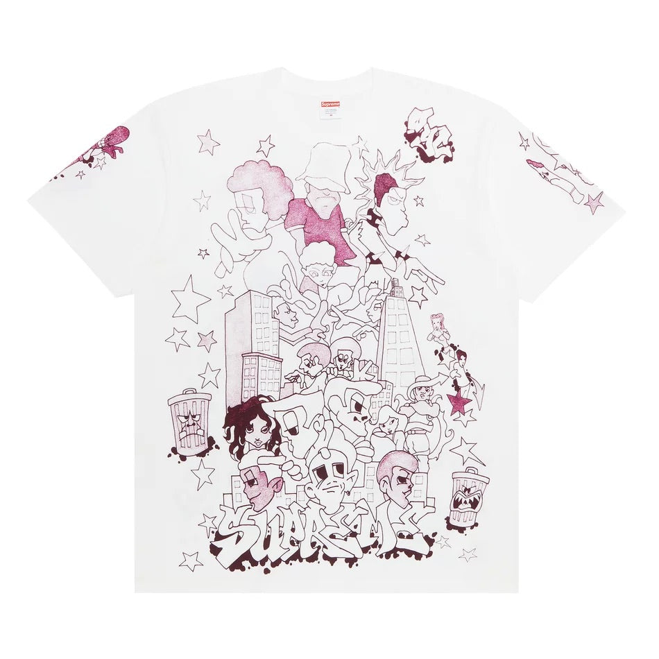 Supreme - Downtown Tee 'White'