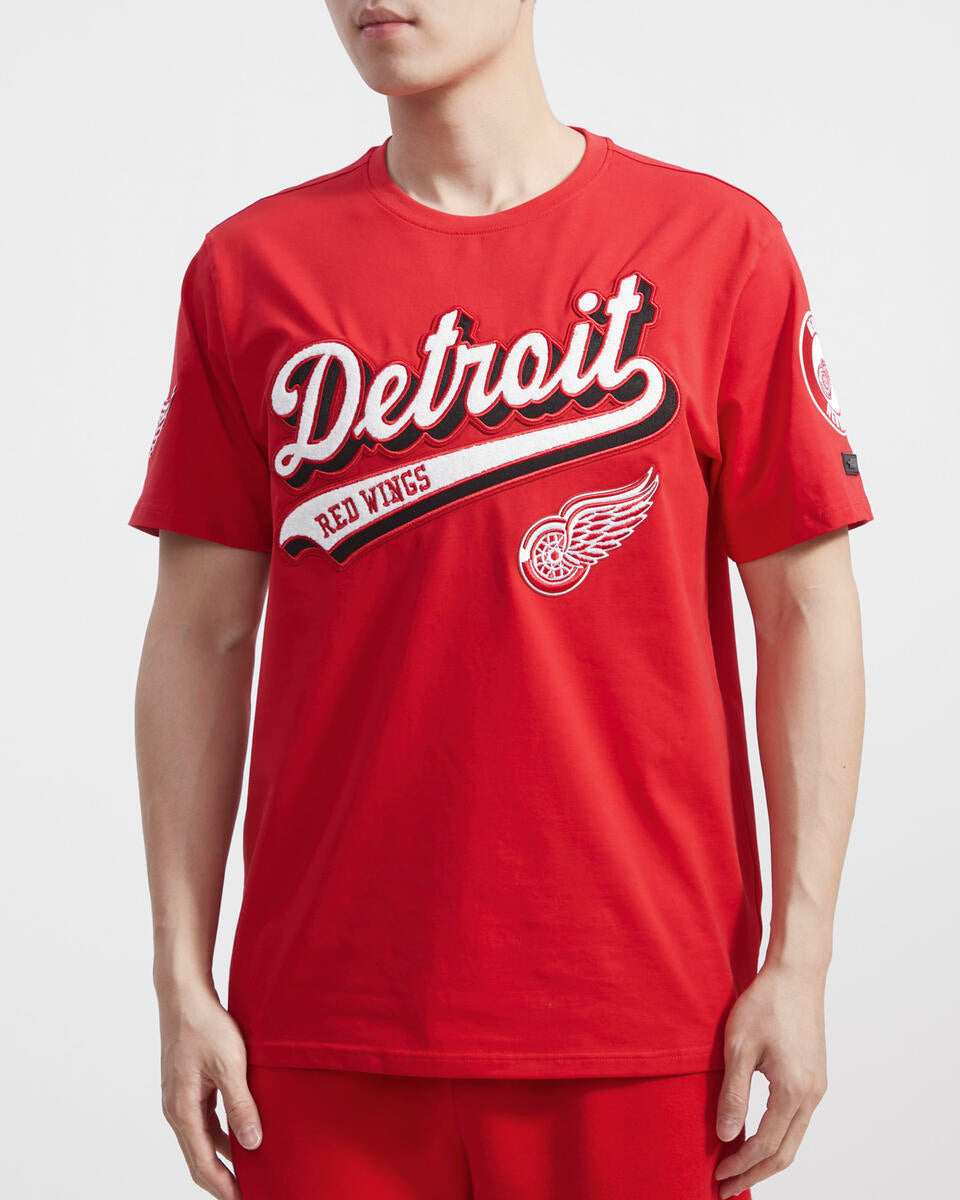 Pro Standard - Detroit Red Wings Script Tail Tee 'Red'
