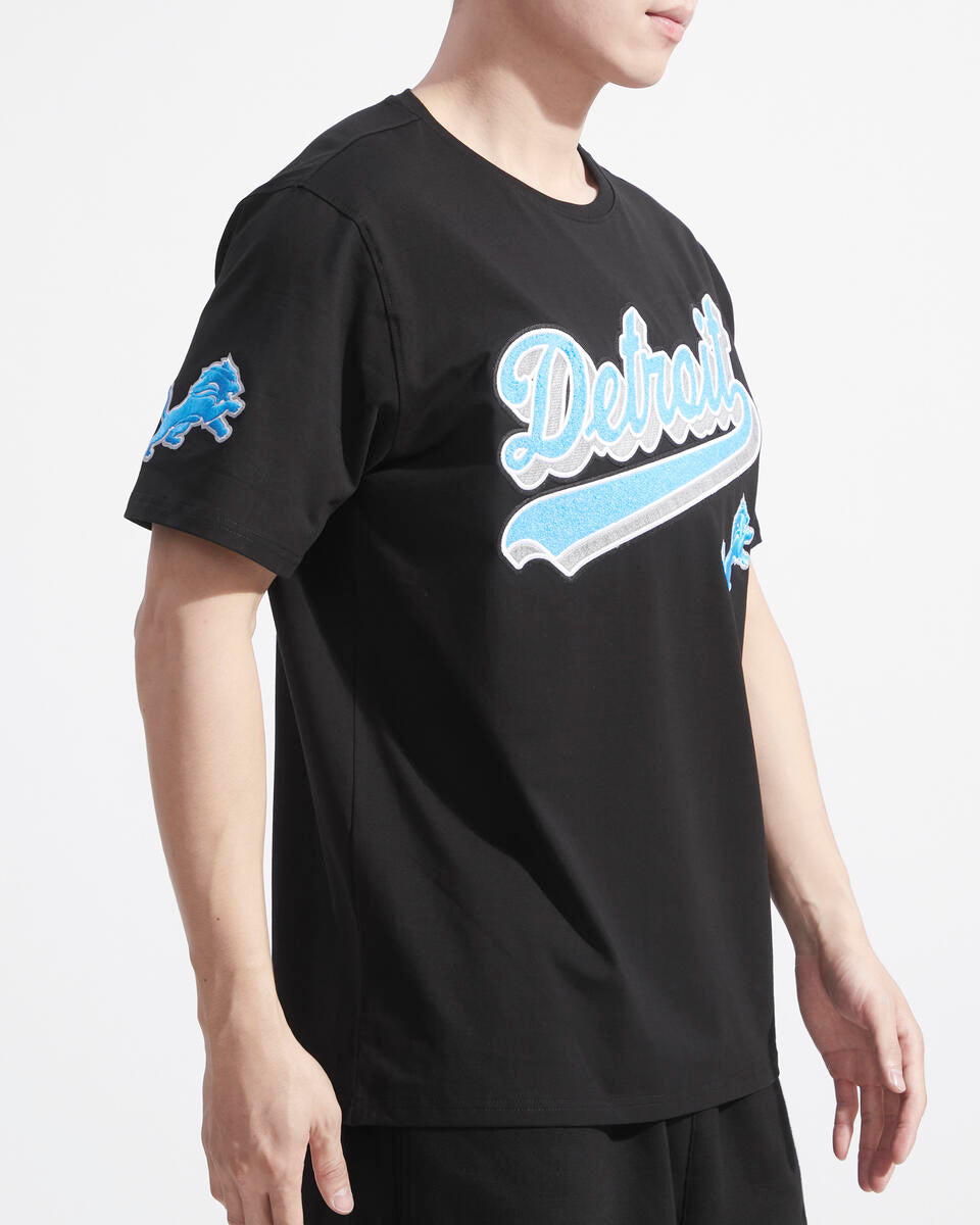 Pro Standard - Detroit Lions Script Tail Tee 'Black'