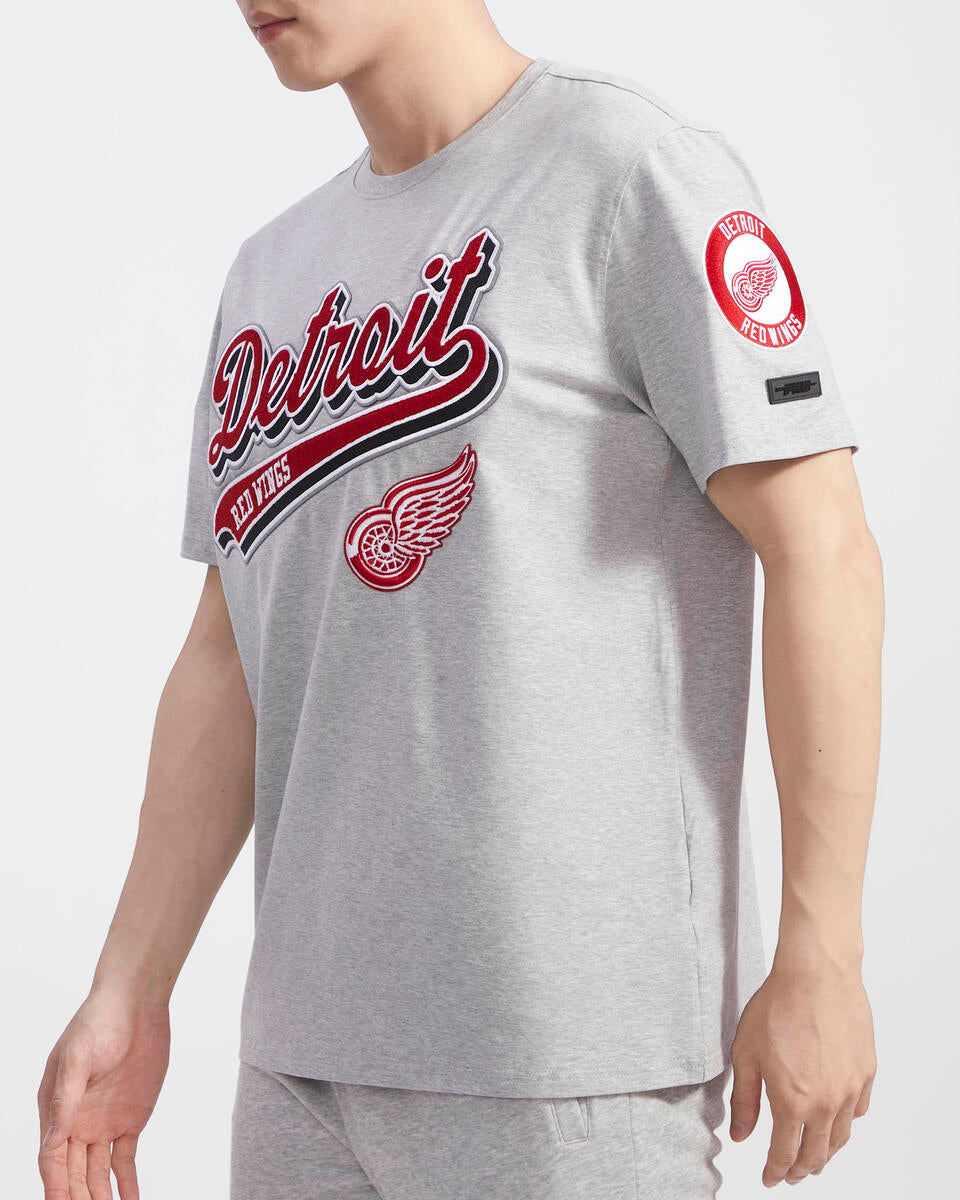 Pro Standard - Detroit Red Wings Script Tail Tee 'Grey'