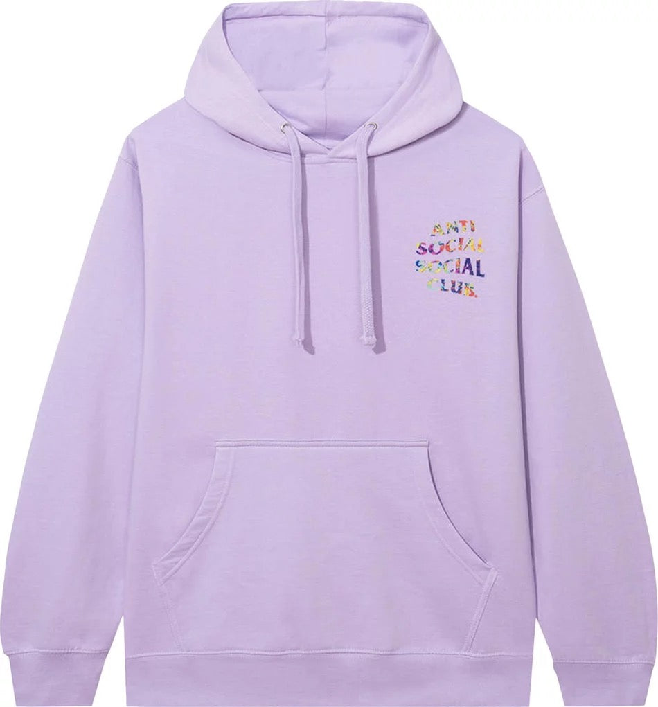 Anti Social Social Club - Pedals On The Floor Hoodie 'Lavendar'