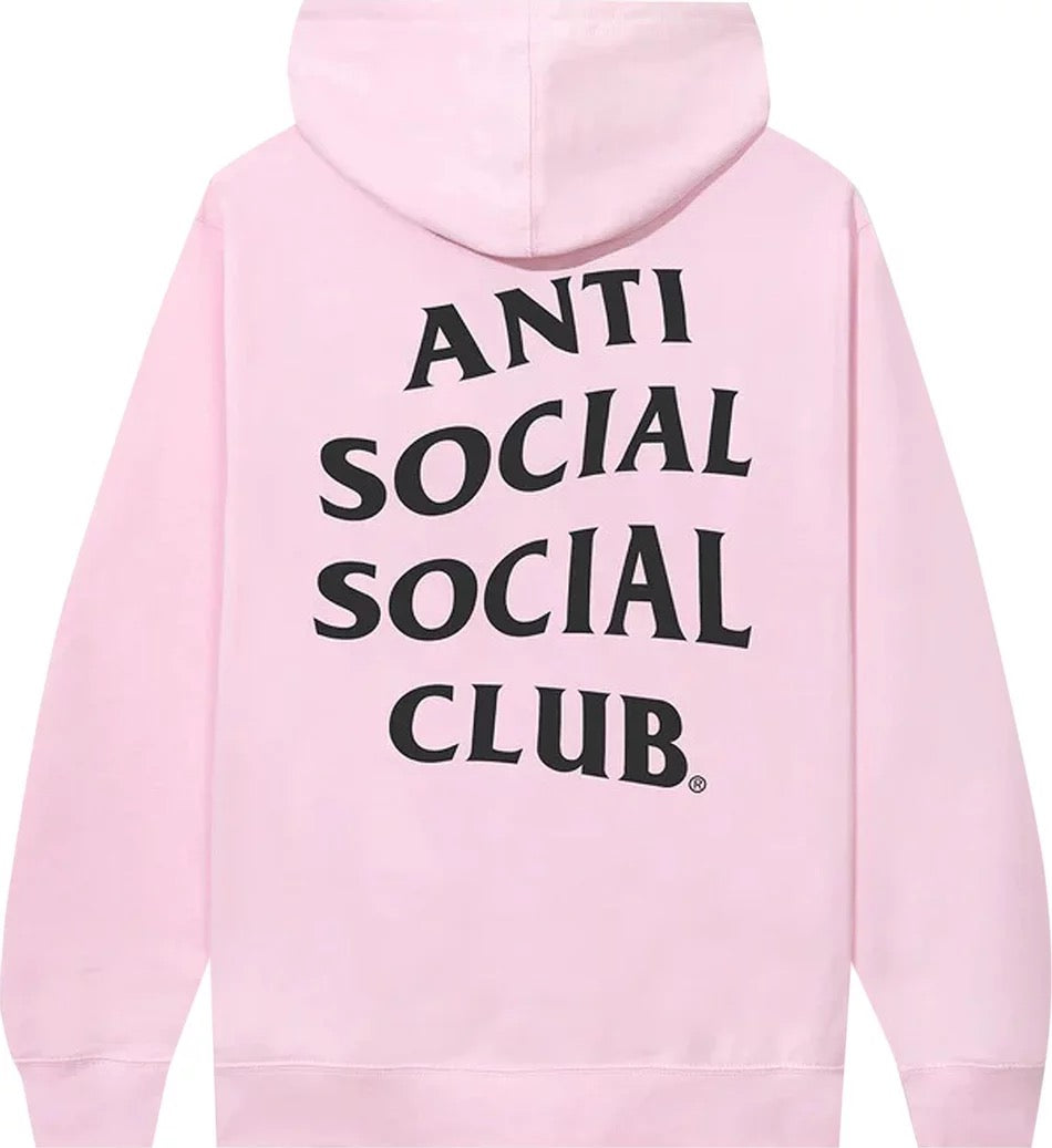 Anti Social Social Club - Mind Games Hoodie - Light Pink