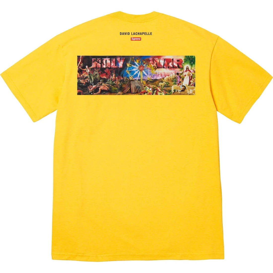 Supreme - Holy War Tee 'Yellow'