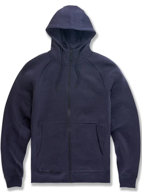 Jordan Craig - Zip Up Hoodie 'Navy'