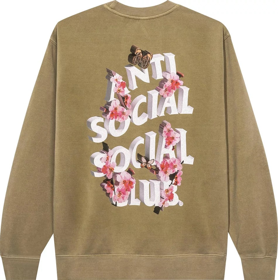 Anti Social Social Club - 3.0 Pigment Dye Crewneck 'Sand'