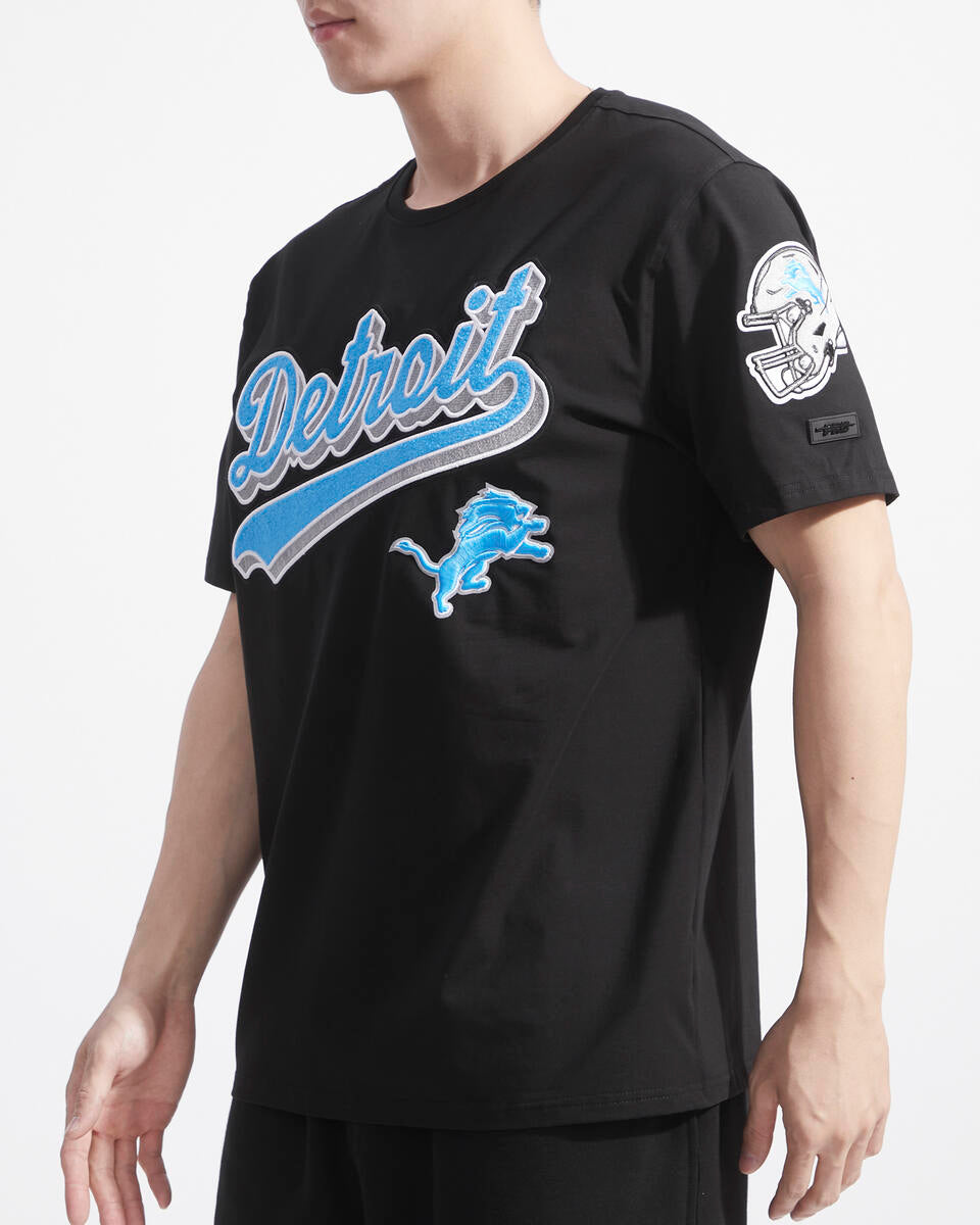 Pro Standard - Detroit Lions Script Tail Tee 'Black'