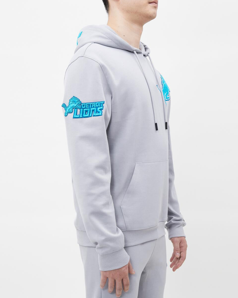 Pro Standard - Detroit Lions Logo Hoodie 'Grey'