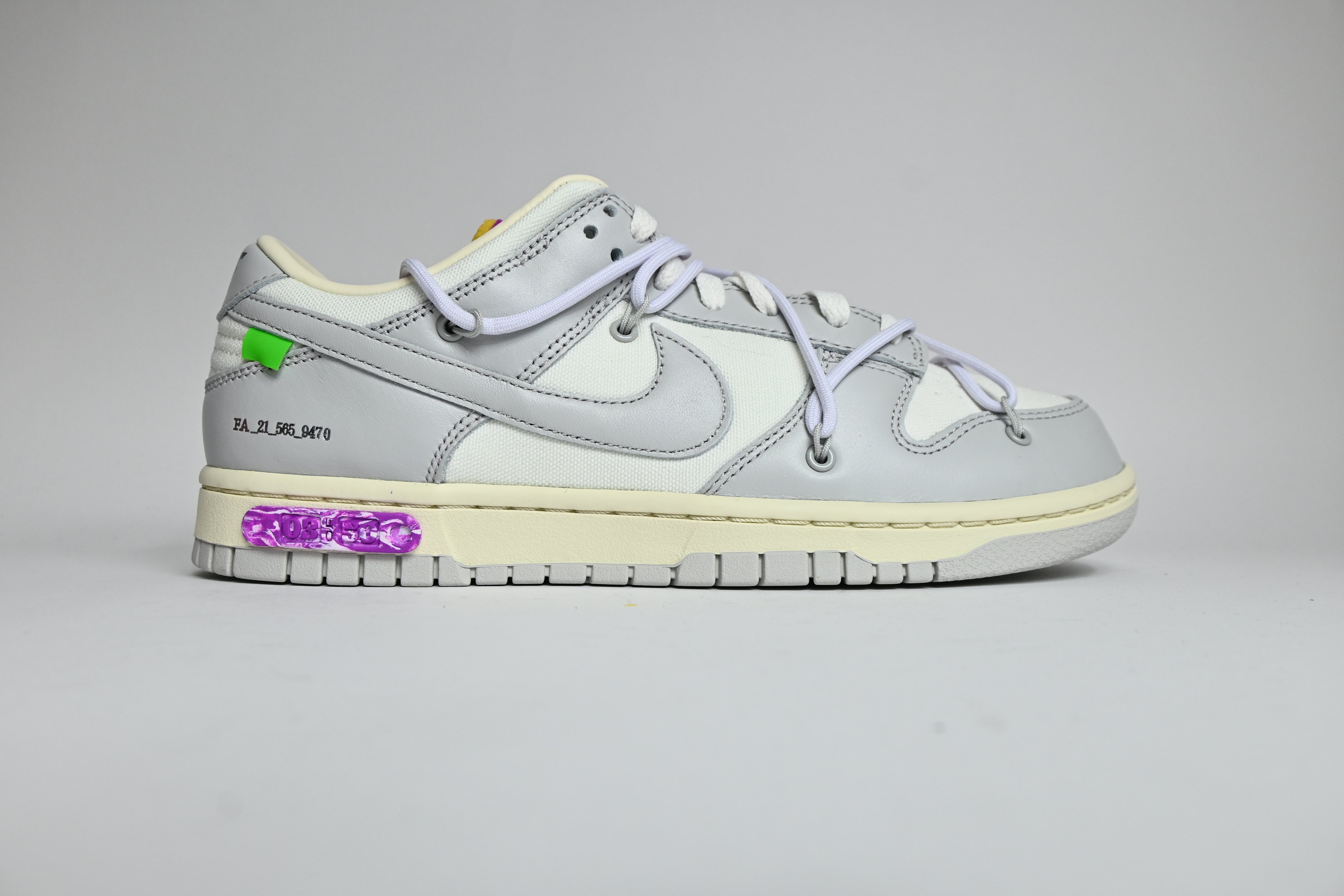Nike Dunk Low Off-White Lot 3 - DM1602-118