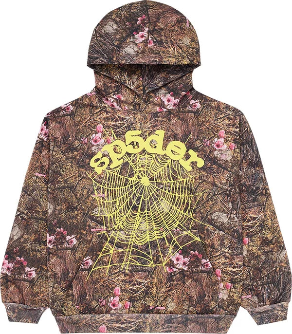 Sp5der - OG Web Hoodie 'Real Tree'