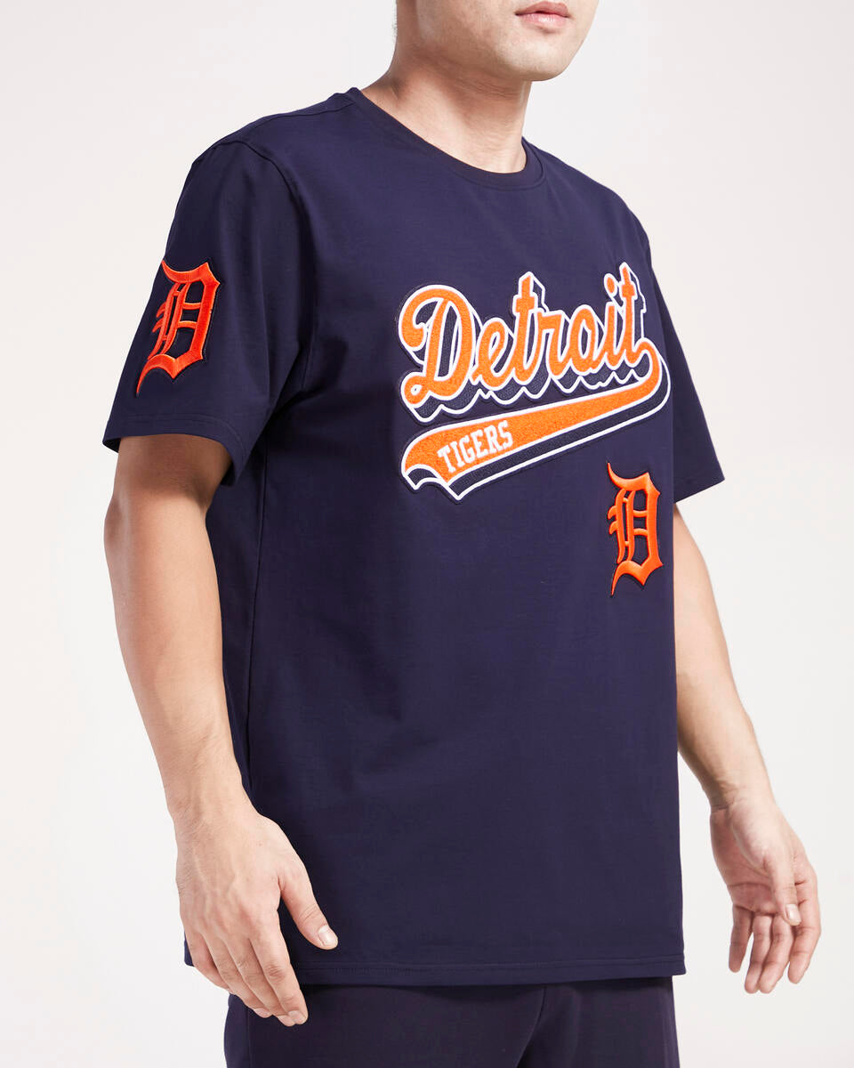 Pro Standard - Detroit Tigers Script Tail Tee 'Navy'