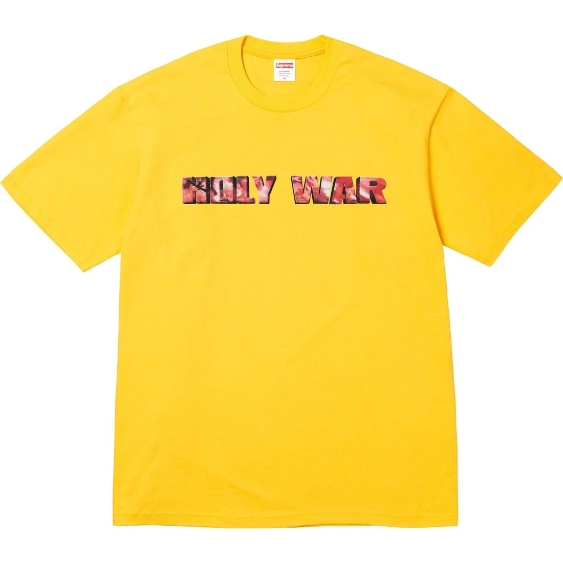 Supreme - Holy War Tee 'Yellow'