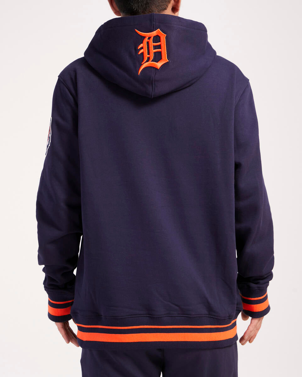 Pro Standard - Detroit Tigers Script Tail Hoodie 'Navy'