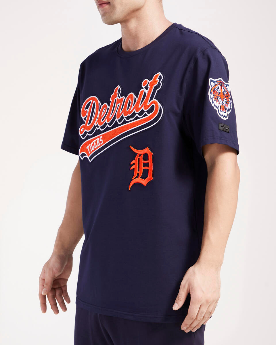 Pro Standard - Detroit Tigers Script Tail Tee 'Navy'
