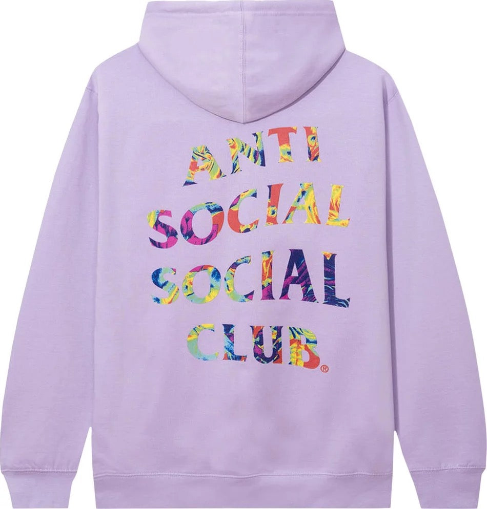 Anti Social Social Club - Pedals On The Floor Hoodie 'Lavendar'