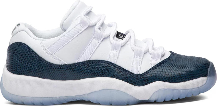 Jordan 11 Retro Low Snake Navy (2019) (GS) - CD6847-102