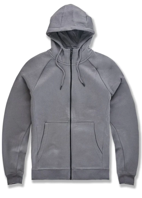 Jordan Craig - Zip Up Hoodie 'Charcoal'