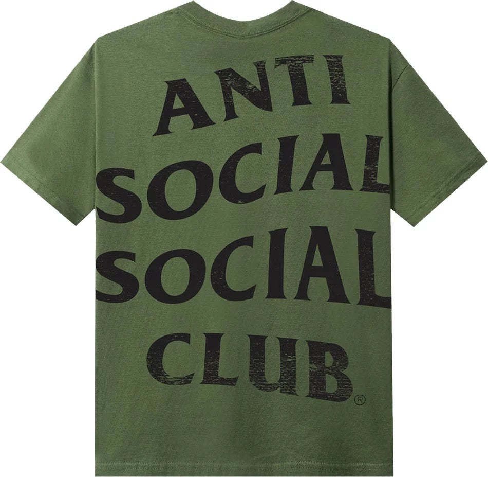 Anti Social Social Club - Excessive Tee 'Army Green'