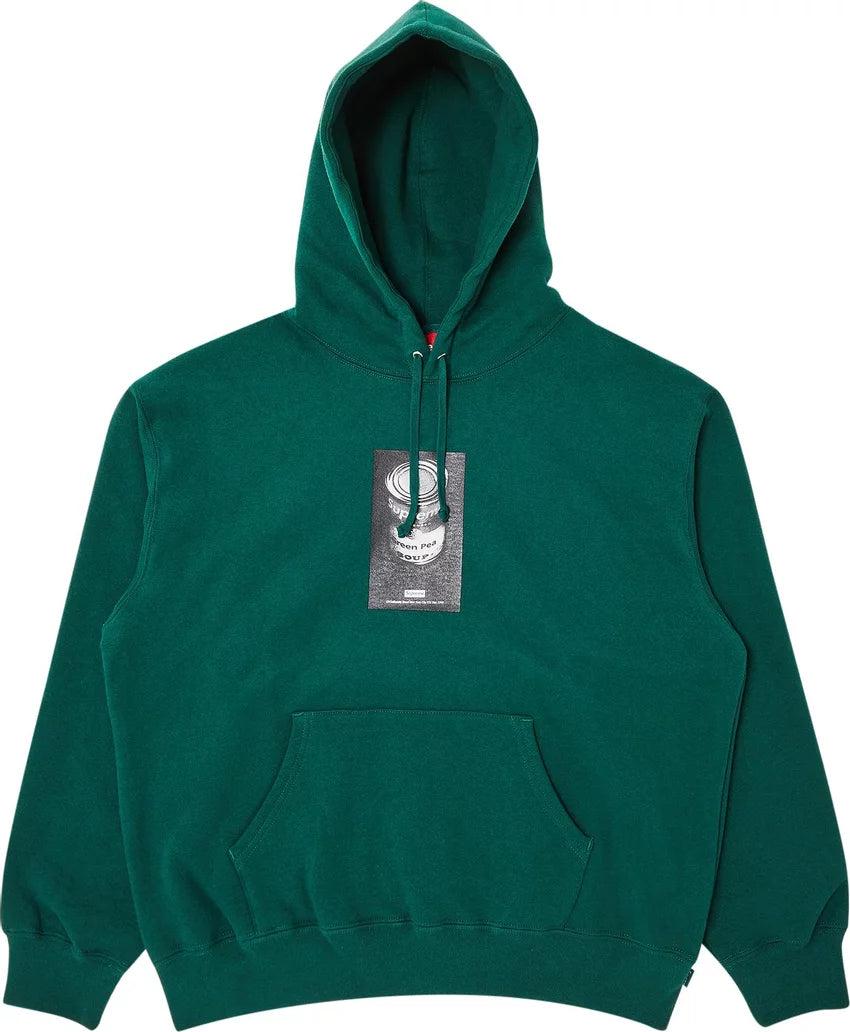 Supreme Soup Can Hooded Sweatshirt Dark Green