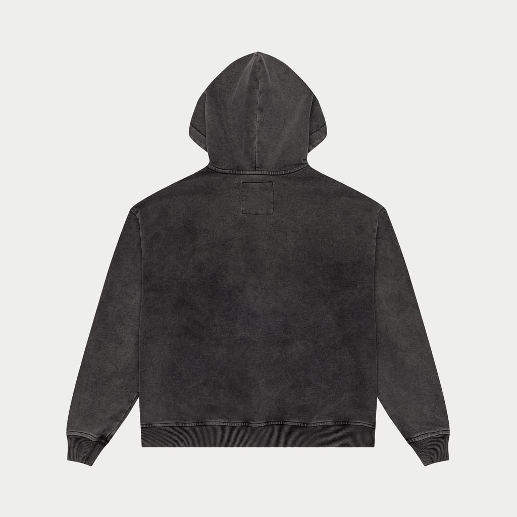 Godspeed - Mankind vs Ai Zip Up Hoodie (Grey Wash)
