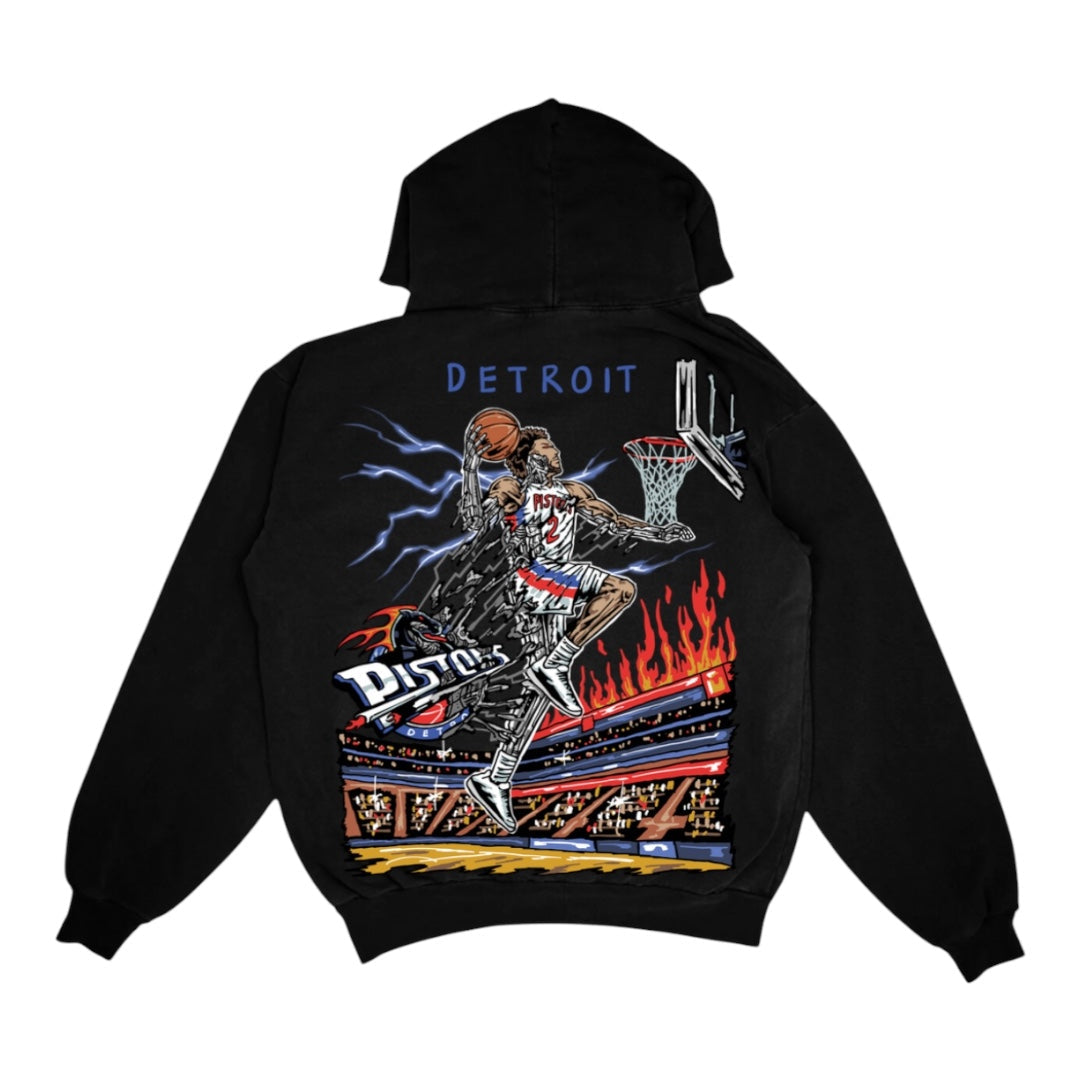 Detroit X Cade - Black Hoodie