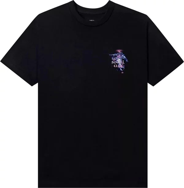 Anti Social Social Club Bolt From The Blue Tee 'Black'