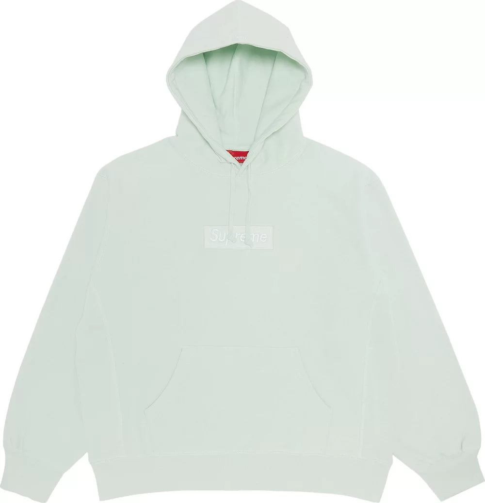 Supreme - Box Logo Hooded Sweatshirt 'Light Green'