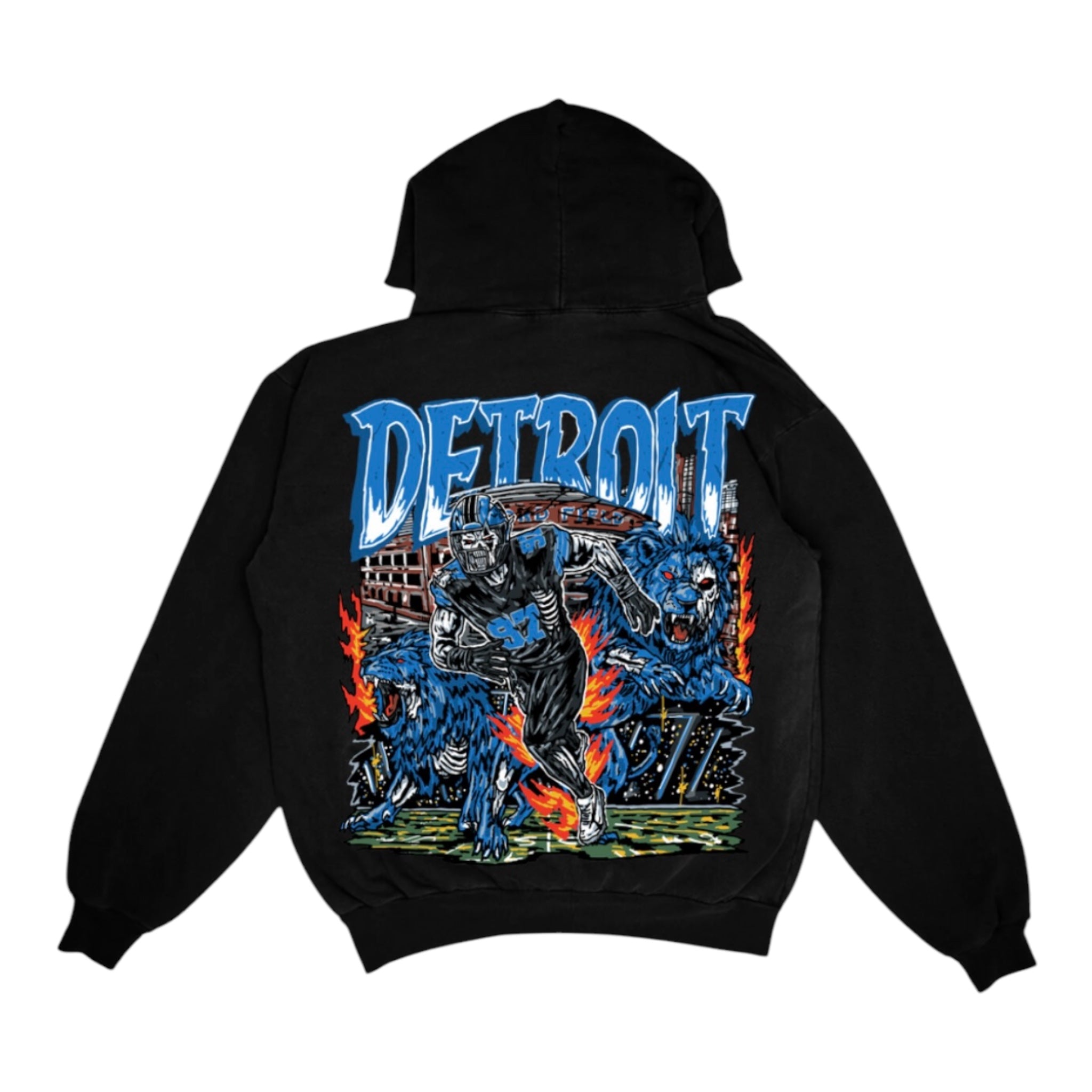Detroit X - Hutchinson Hoodie Black Hoodie