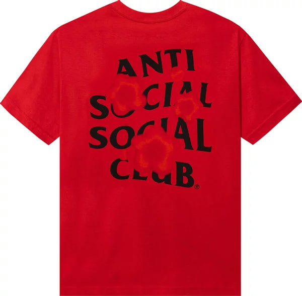 Anti Social Social Club Seeing The Feeling Tee 'Red'