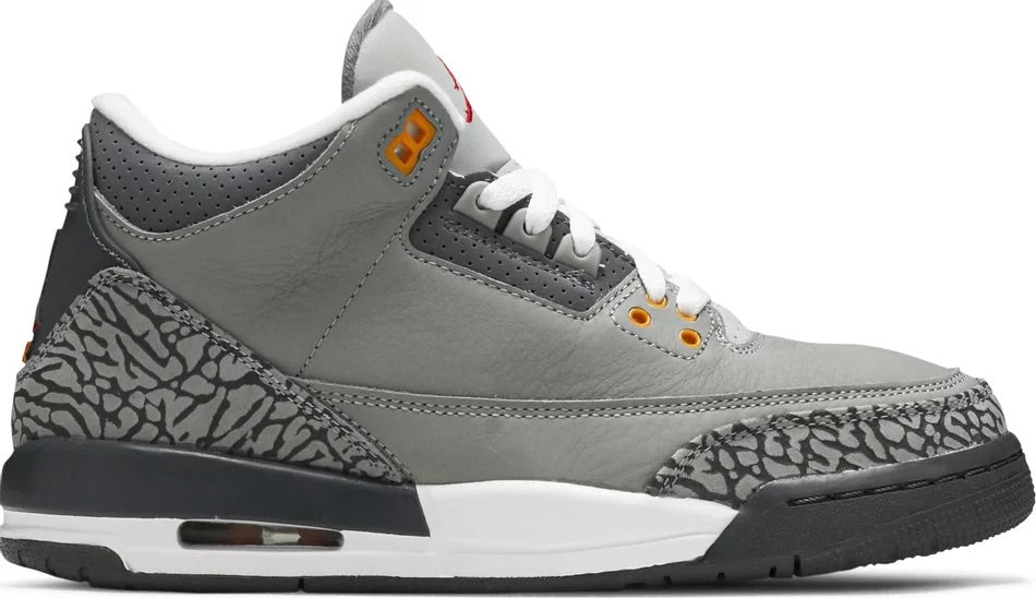 Jordan 3 Retro Cool Grey (2021) (GS) - 398614-012