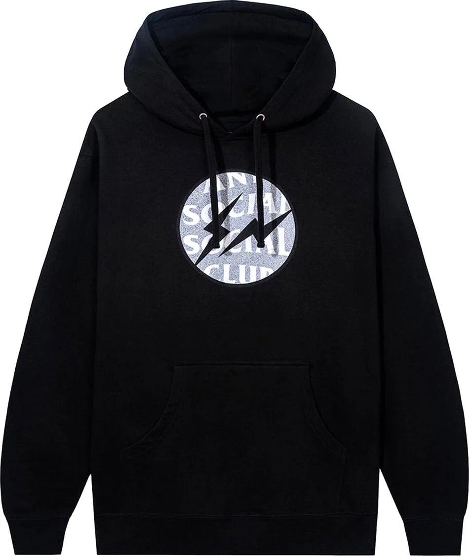 Anti Social Social Club - Fragment Called Interference Hoodie 'Black'