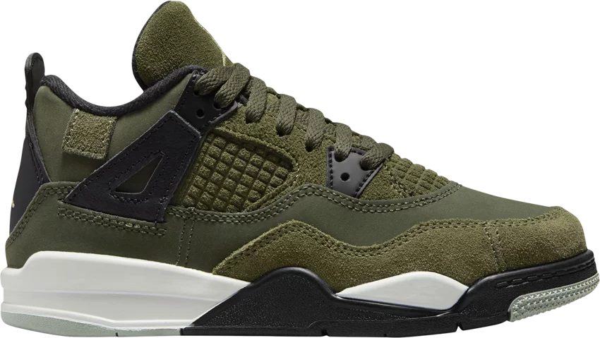 Jordan 4 Retro SE Craft Medium Olive (PS) - fb9929-200